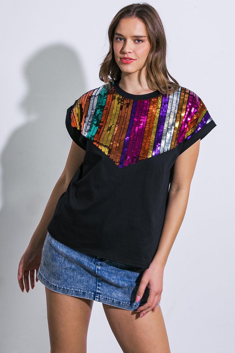 How I'm Feeling Black Knit Top