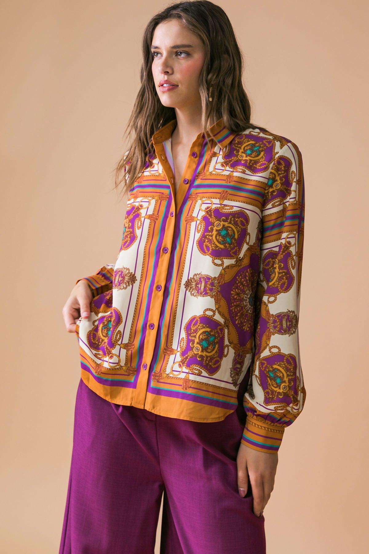 Make Today Great Woven Top