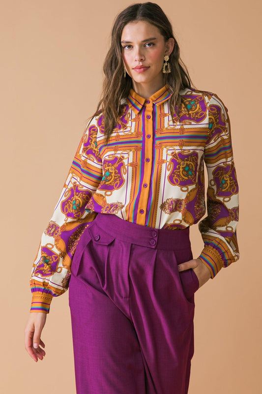 Make Today Great Woven Top