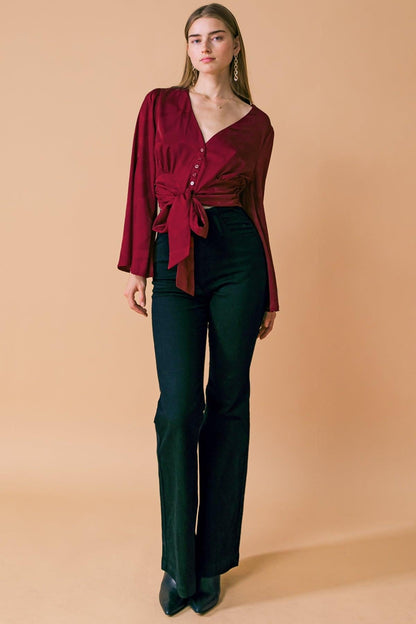 The Right Addition Woven Top