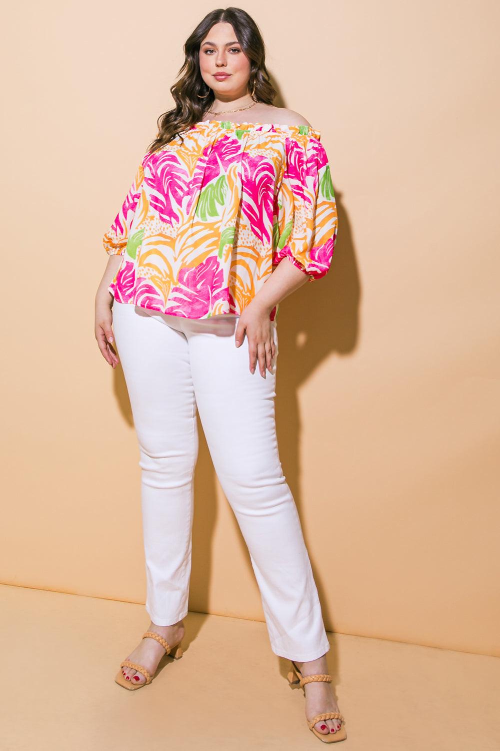 Breaking Hearts Woven Top