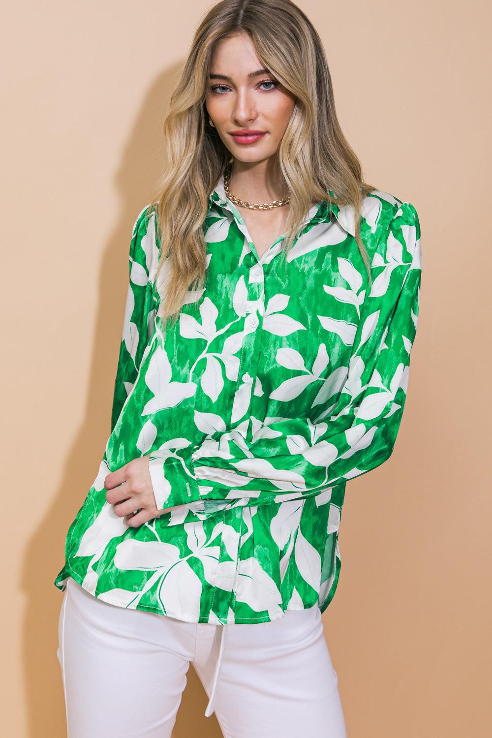 Coming to My Senses Woven Top