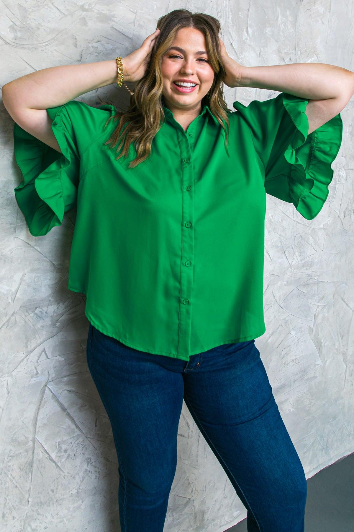 Back to Business Woven Top