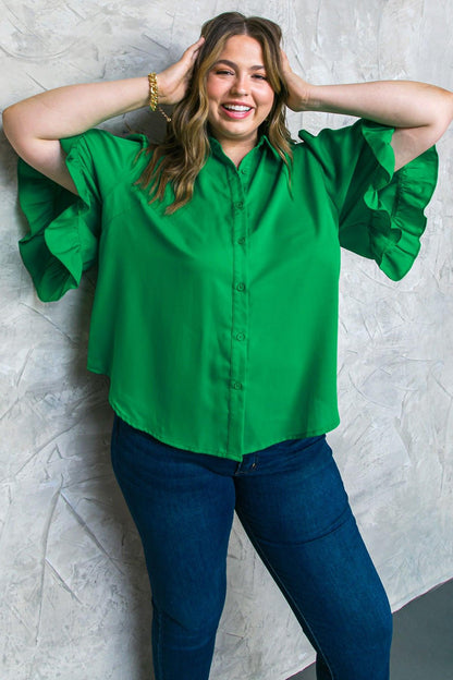 Back to Business Woven Top