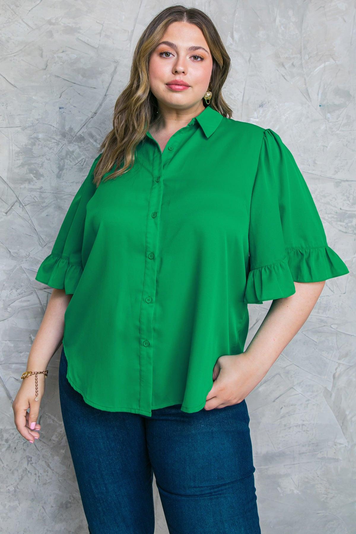 Back to Business Woven Top