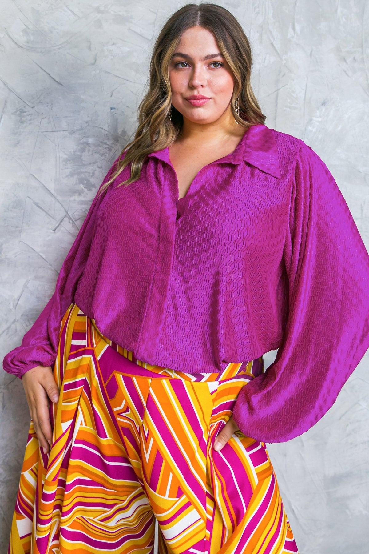 Regal Romance Woven Top