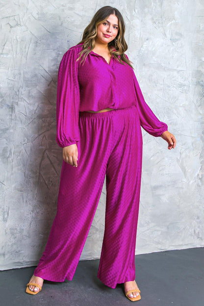Regal Romance Woven Top
