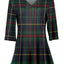 Navy & Green Plaid Holiday Print