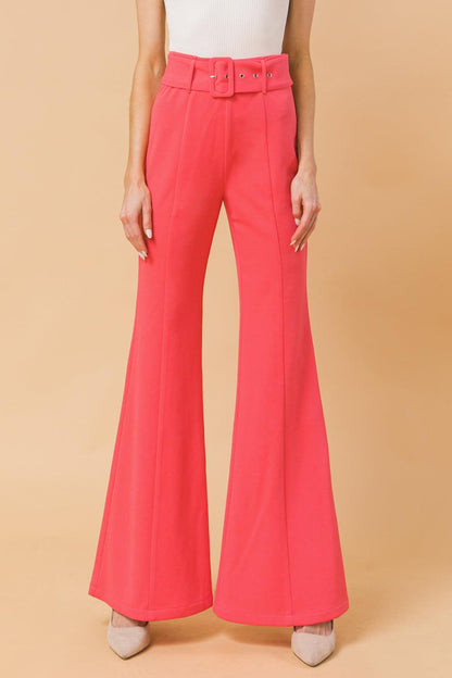 Countdown the Hours Woven Flared Pants