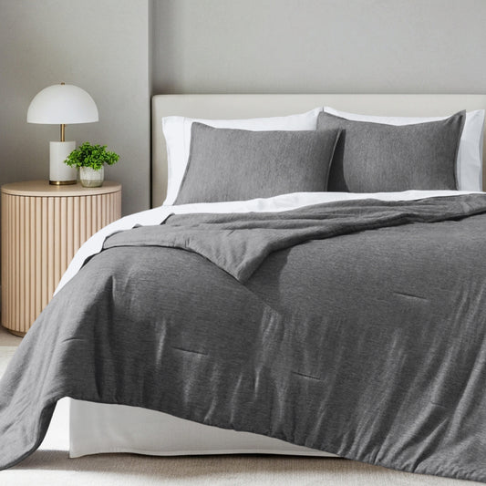 Heathered Grey-