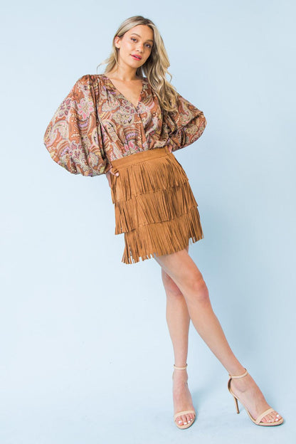 She Deserves a Crown Mini Skirt