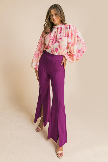 Hey Darling Woven Flare Pants