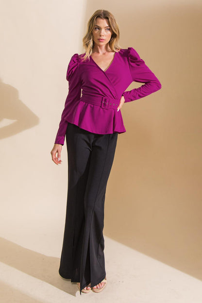 Stay With Me Woven Top