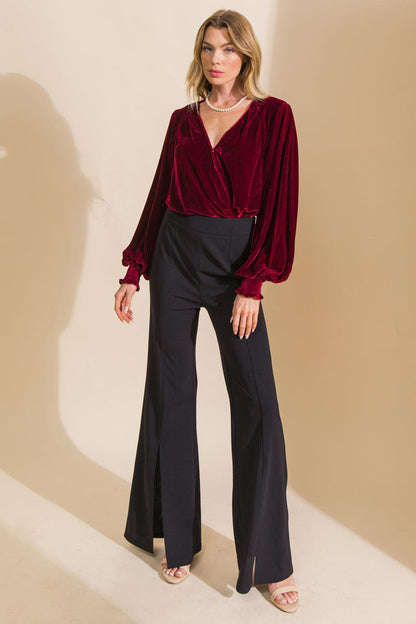 Like No Other Velvet Bodysuit