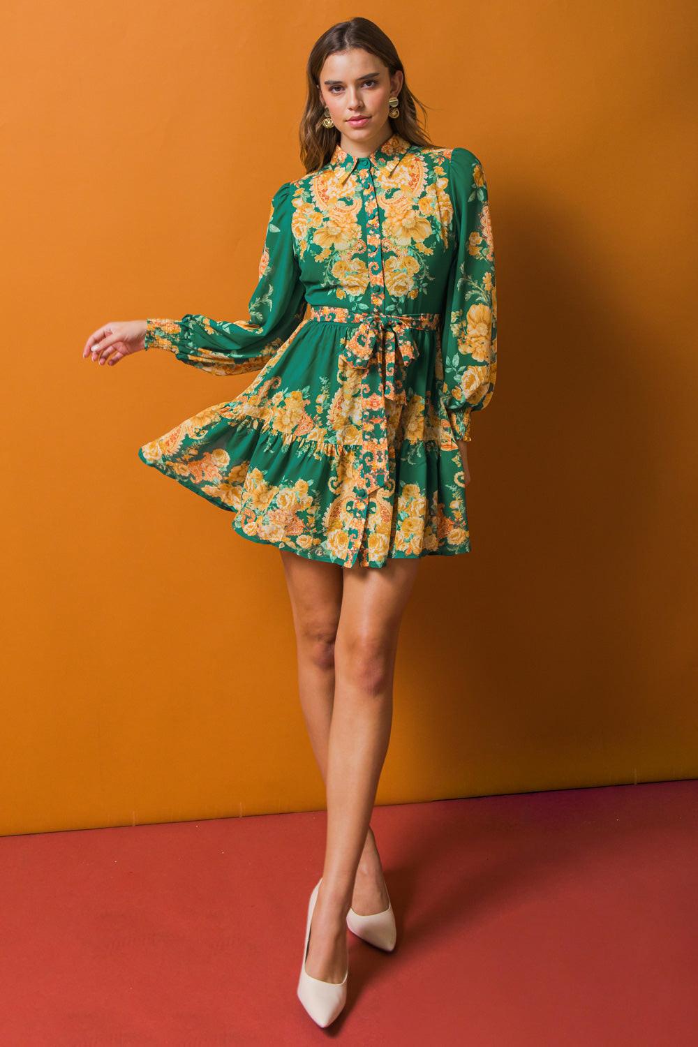 Furtherst Thing Woven Mini Dress