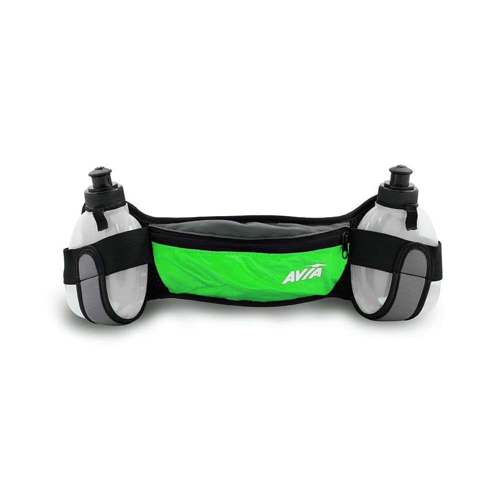 Avia Slim Dual Water Bottle Running Hydration Water Pack - Green (Available in More Colors)
