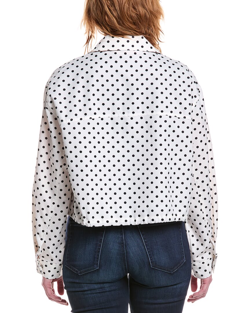 WTE/BLK POLKA-