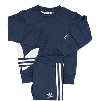 adidas Youth Originals Big Trefoil Crew Set