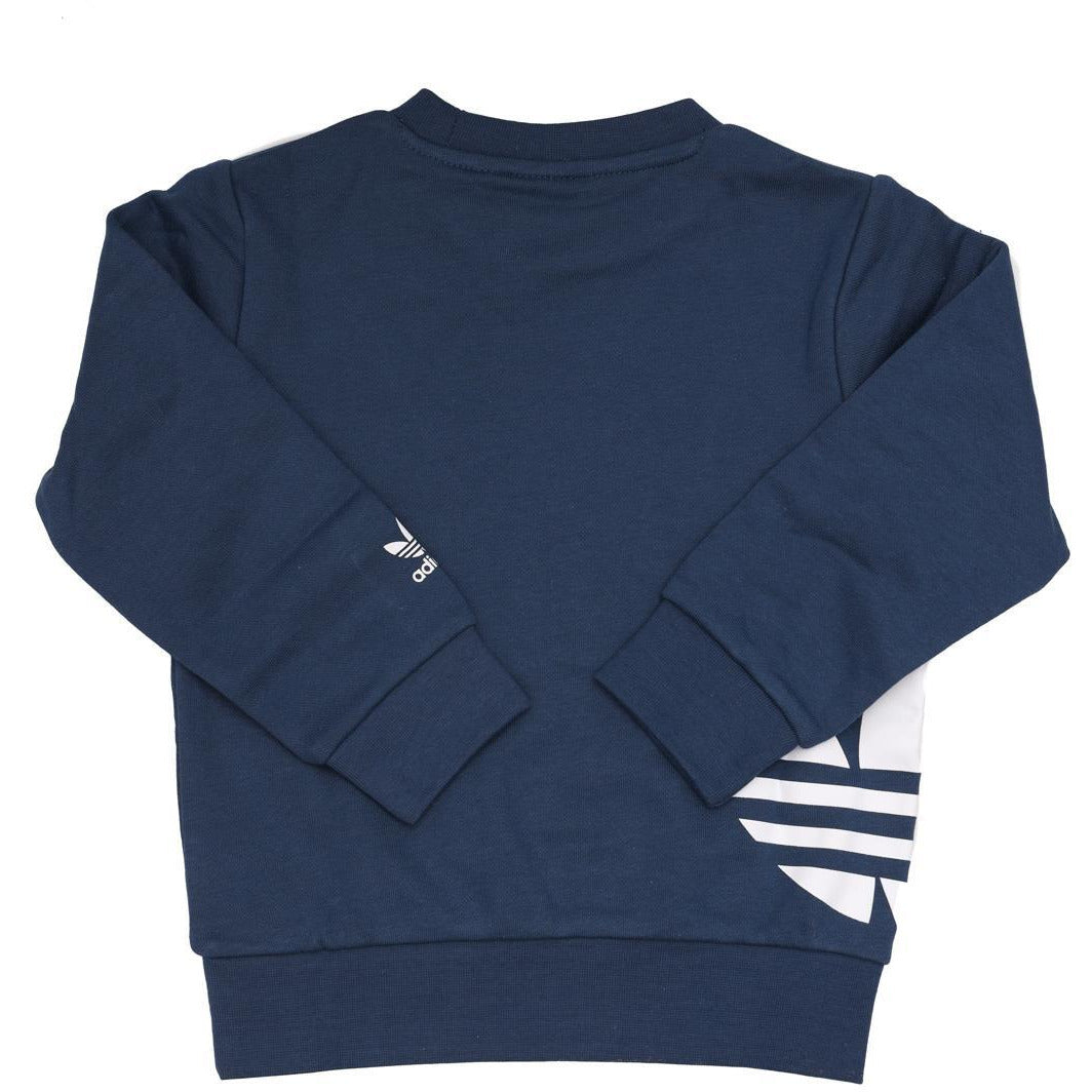 Youth adidas Originals Big Trefoil Crew Set