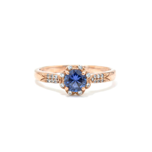 Blue-