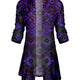 Purple Black Paisley