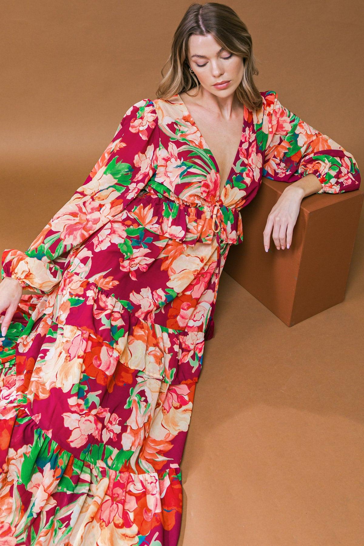 Leave You Speechless Woven Maxi Dress