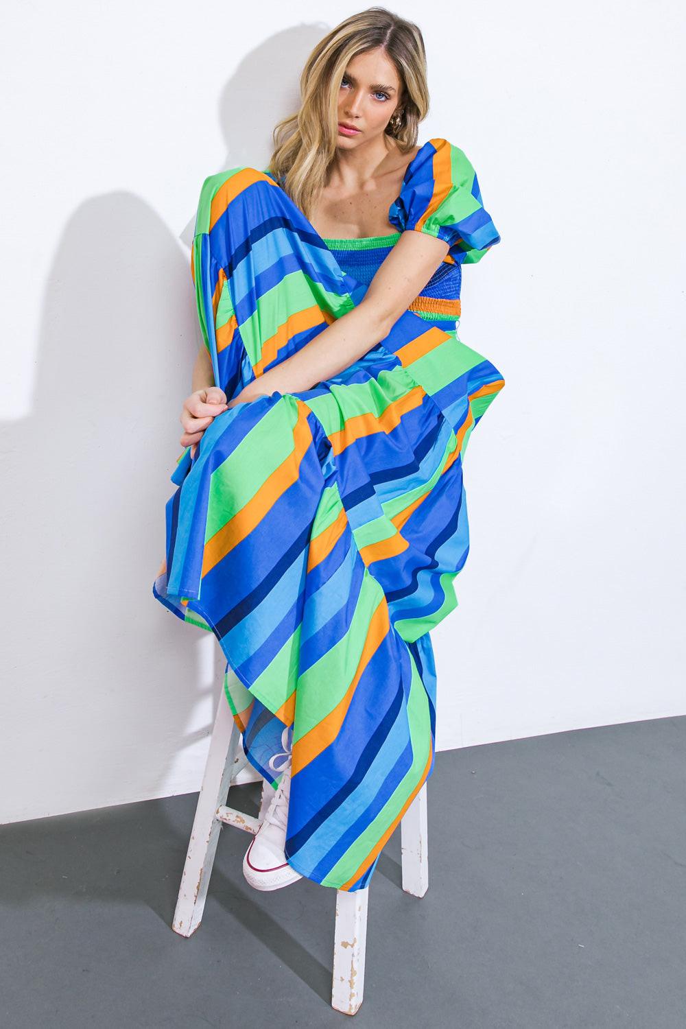 All About the Vibe Woven Maxi Dress
