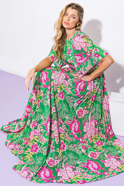All Night Revival Woven Maxi Dress