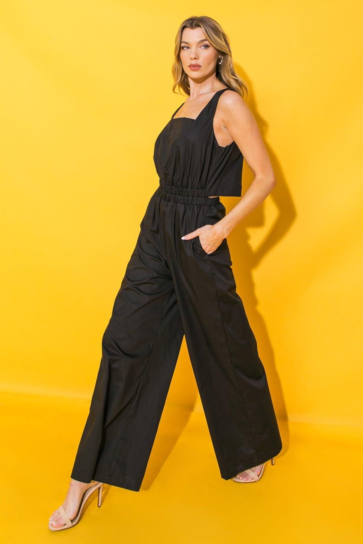 Life With You Poplin Jumpsuit