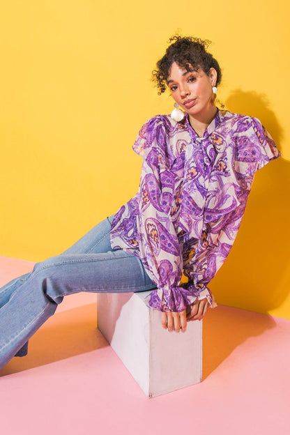 Sweetest Hello Woven Top