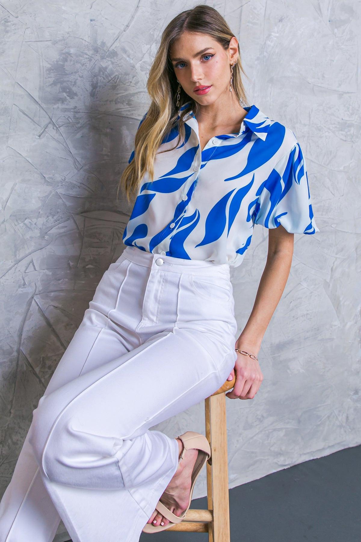 Major Crush Woven Top
