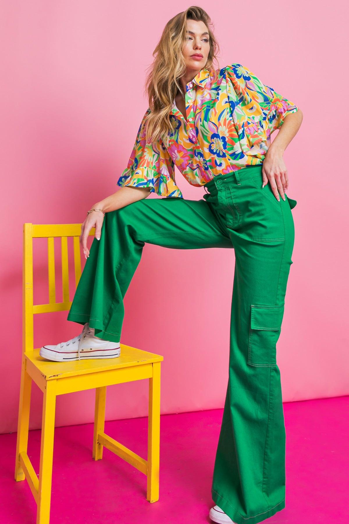 Ready to Get Away Woven Top