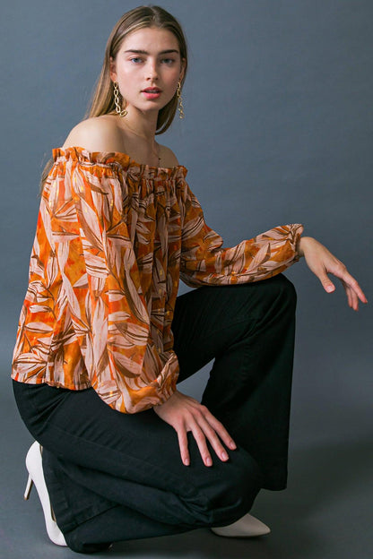 Make Me Believe Woven Top