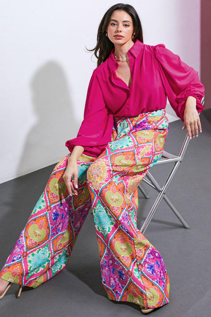 Comfortable Charm Woven Top