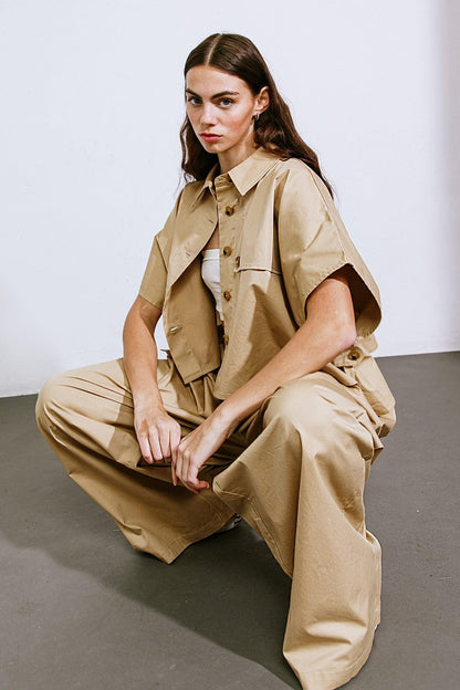It's Perfect Timing Woven Top