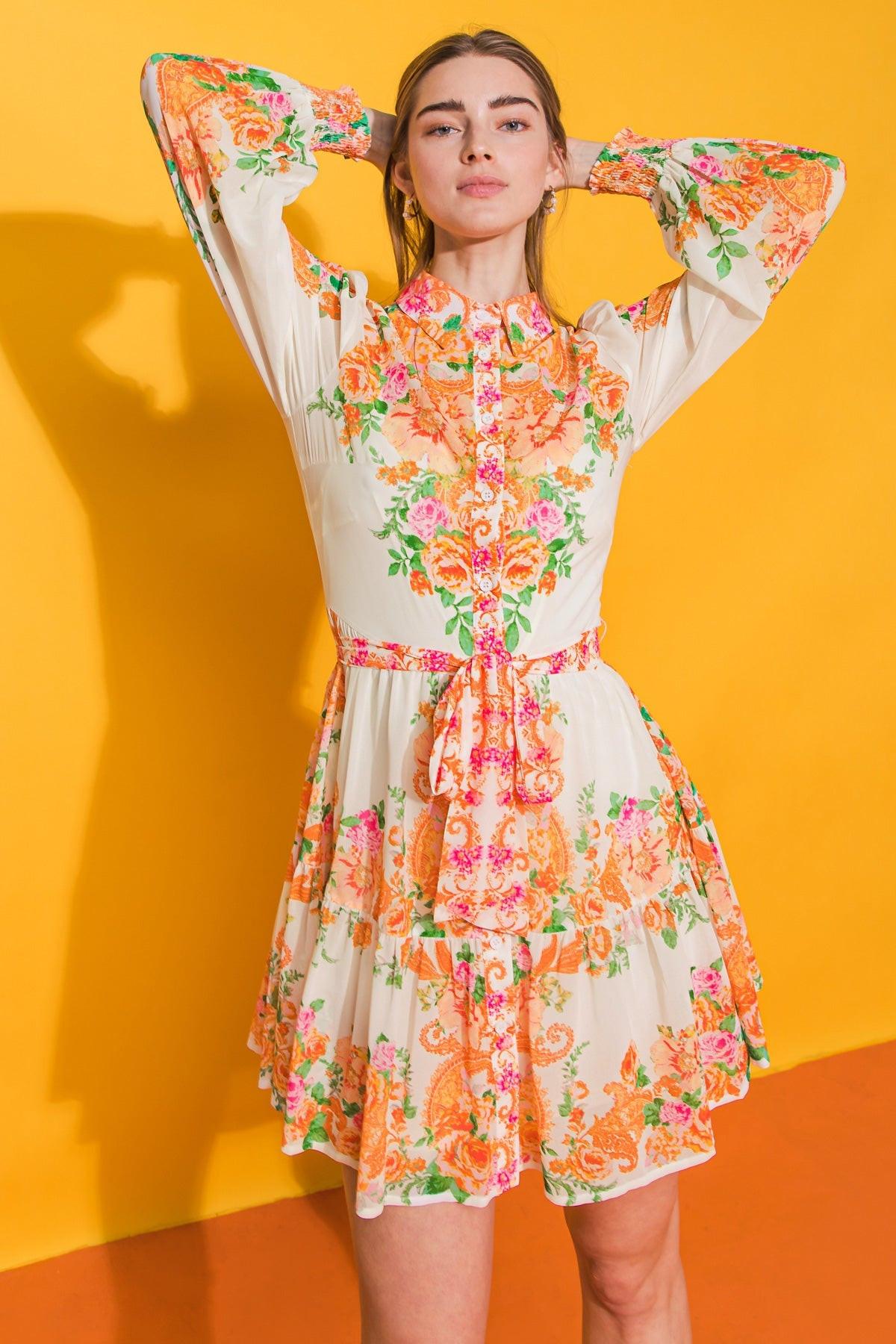 Furtherst Thing Woven Mini Dress