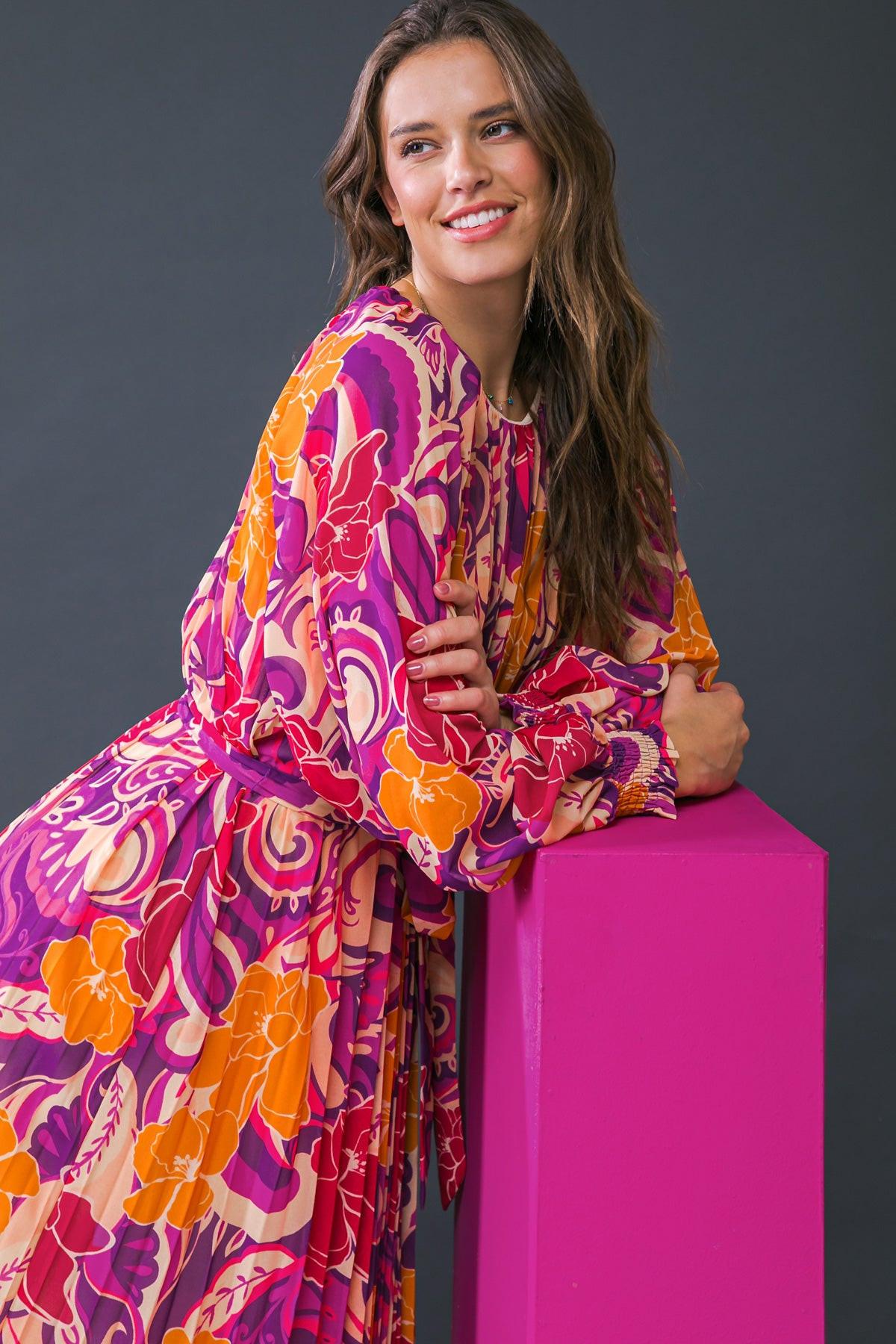 Changing Locations Woven Maxi Dress