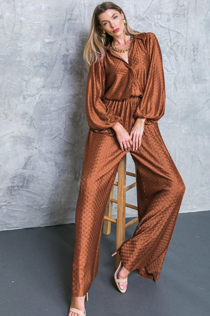 Regal Romance Woven Top