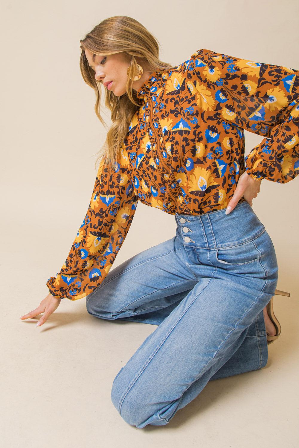 Overthinking it Woven Top