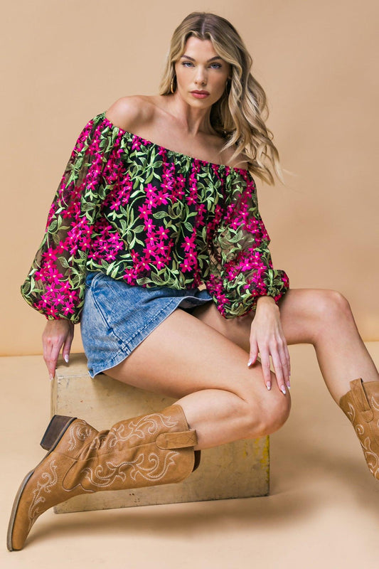 Feeling Mighty Fine Woven Top