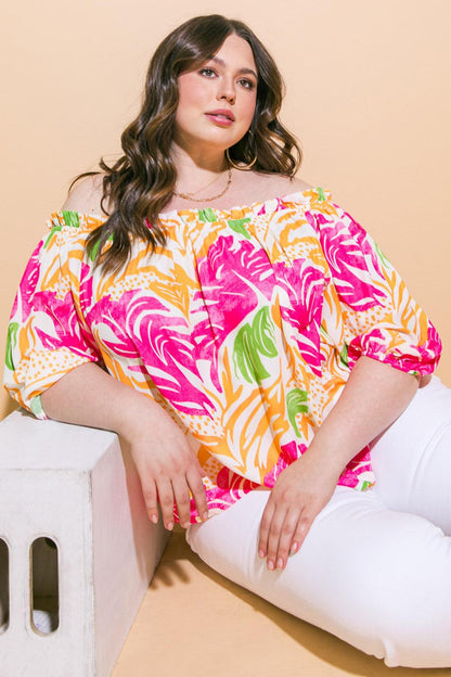 Breaking Hearts Woven Top