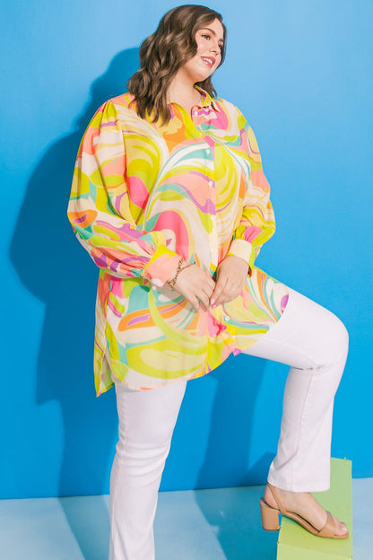 Magic Island Woven Top