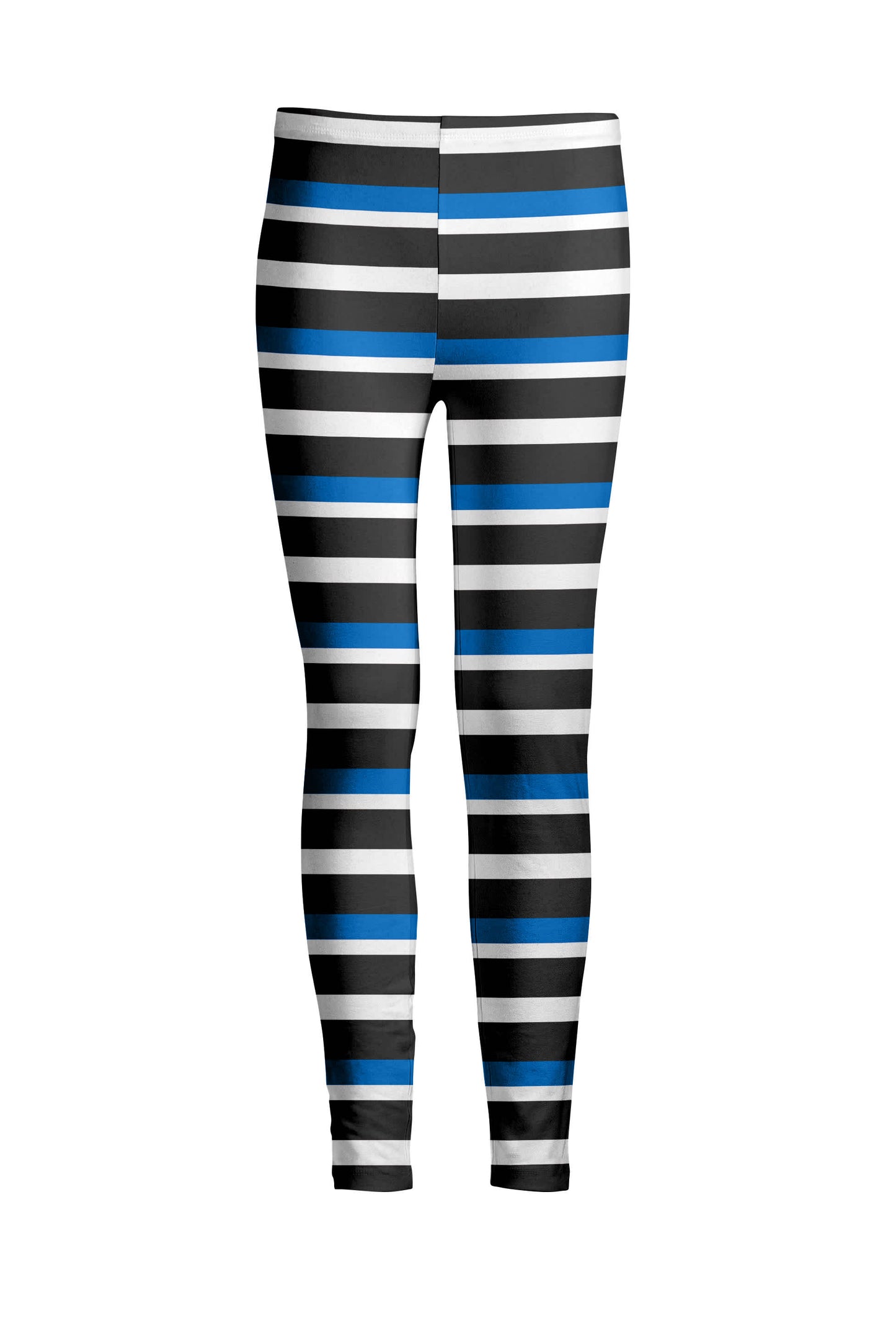 Black Blue Stripe-