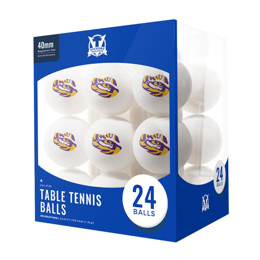 LSU Tigers Ping Pong Balls (24-Pack)