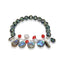 Multicolor, White, Red