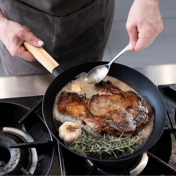 Forest Carbon Steel Frying Pan - Alva Cookware
