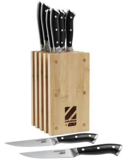DASH Zakarian 11pc Black Knife Block Set