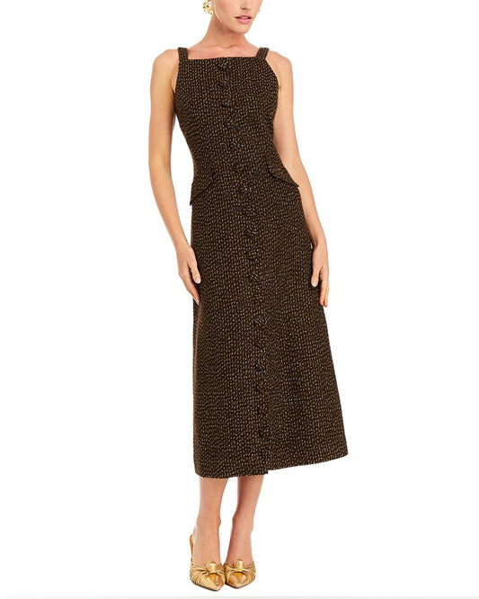CHESTNUT/GOLD TWEED-