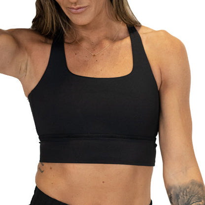 Constantly Varied Gear Longline Bra - Black
