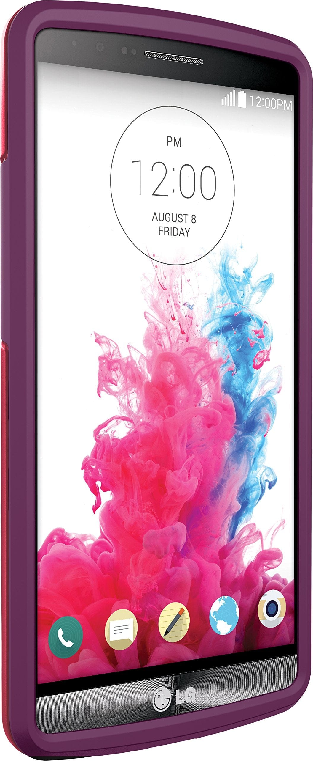 Otterbox Lg G3 Symmetry Series Case - Retail Packaging - Crushed Damson